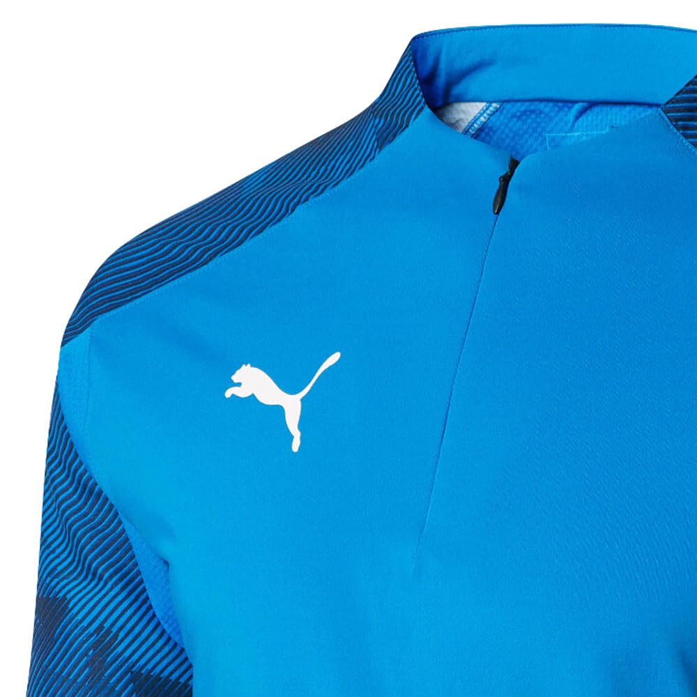 PUMA Top treningowy z zamkiem 1/4 JR Uniseks Cup Training 1/4 Zip Top Jr