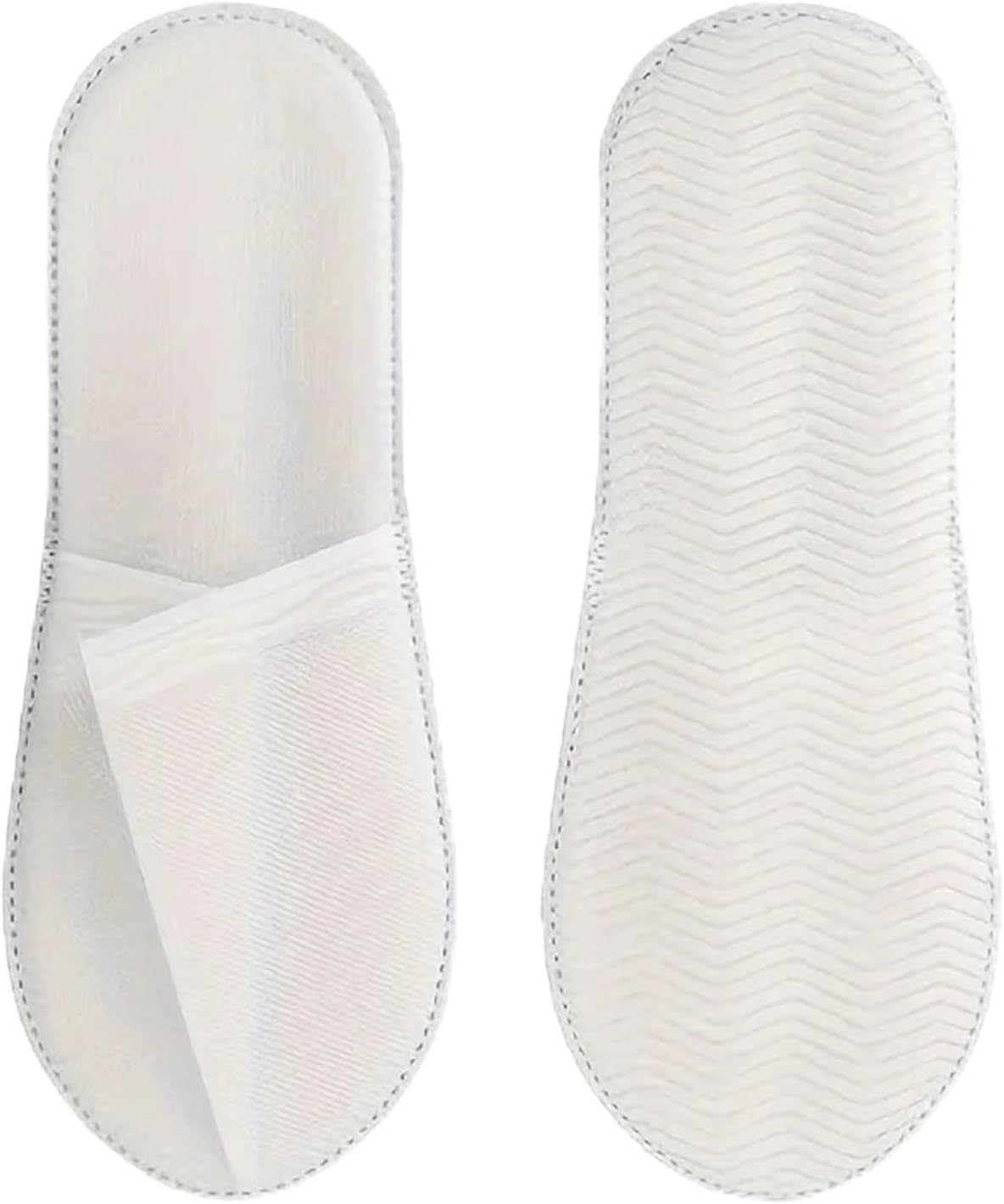 House Slippers 1/5/10pairs Disposable Slippers For Hotel Family Travel Beauty Salon Guests Unisex Portable Non Slip Non-woven Fabric Indoor