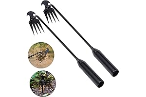 4-Teeth Fiskar Weed Puller Tool, Your Lawn Savior