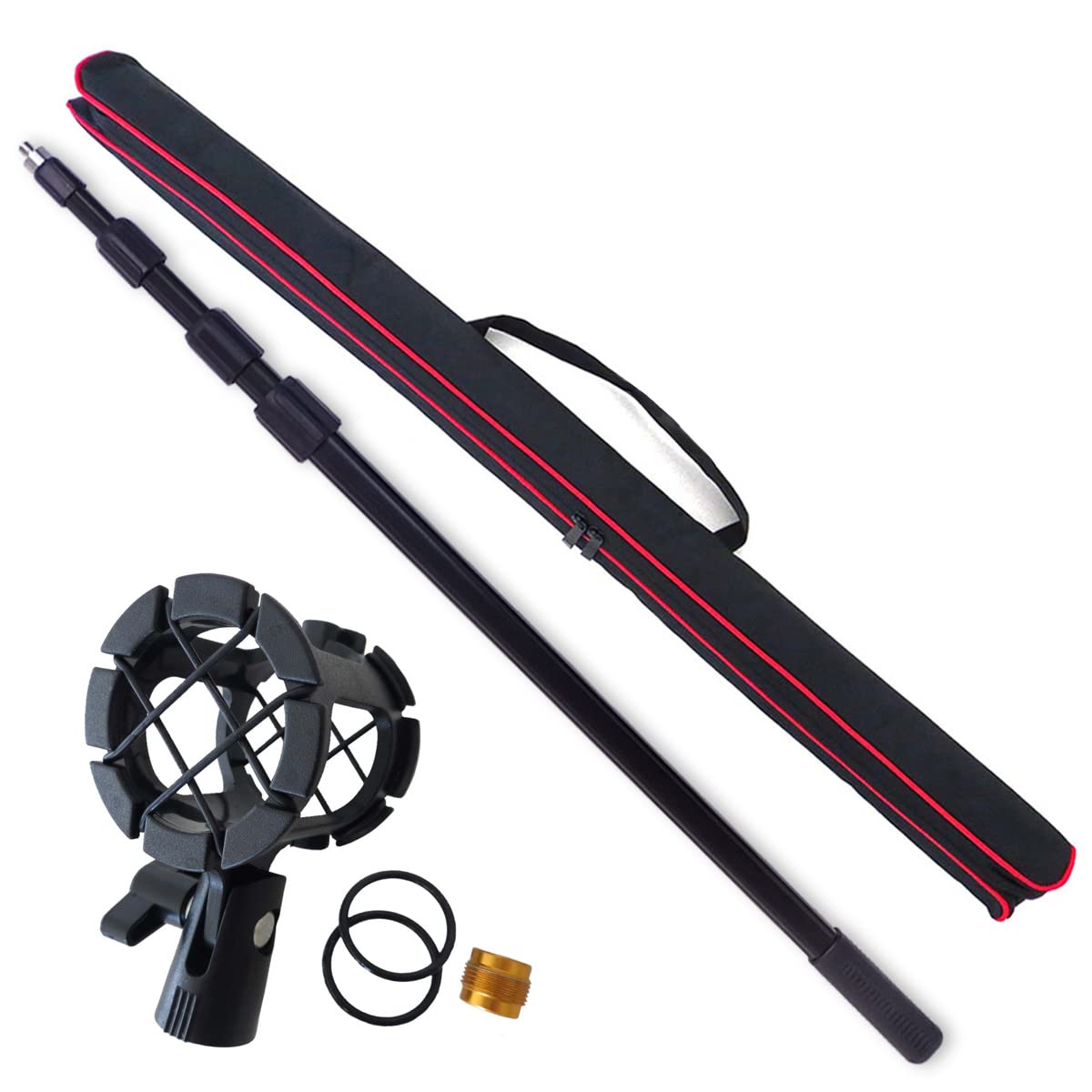 keepdrum BP02 Tonangel 3,8m Boompole + PCMH Mikrofon-Spinne