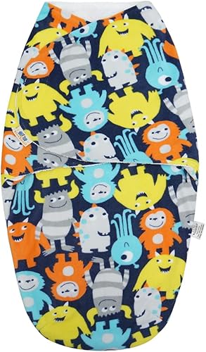 BlueSnail Manta para bebé, suave y cómoda, manta de recepción fácil de envolver para recién nacido, adecuada para 0-33-6 meses (mono gris, 0-3 meses)