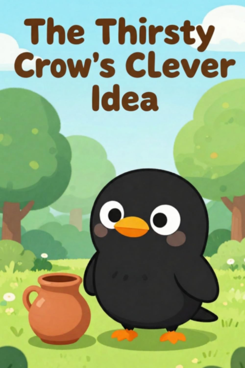 "The Thirsty Crow": A Moral Story for Kids