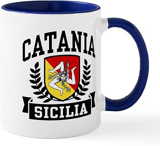 CafePress Catania Sicilia Mug 11 oz (325 ml) Ceramic Coffee Mug