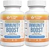 Immunity Boost Total Defense 25-in-1 Immune Support Supplement with Vitamin C, Vitamin E, Selenium & Herbal | Gut & Energy Balance | Non-GMO, Sugar-Free, Vegan – 60 Days Supply