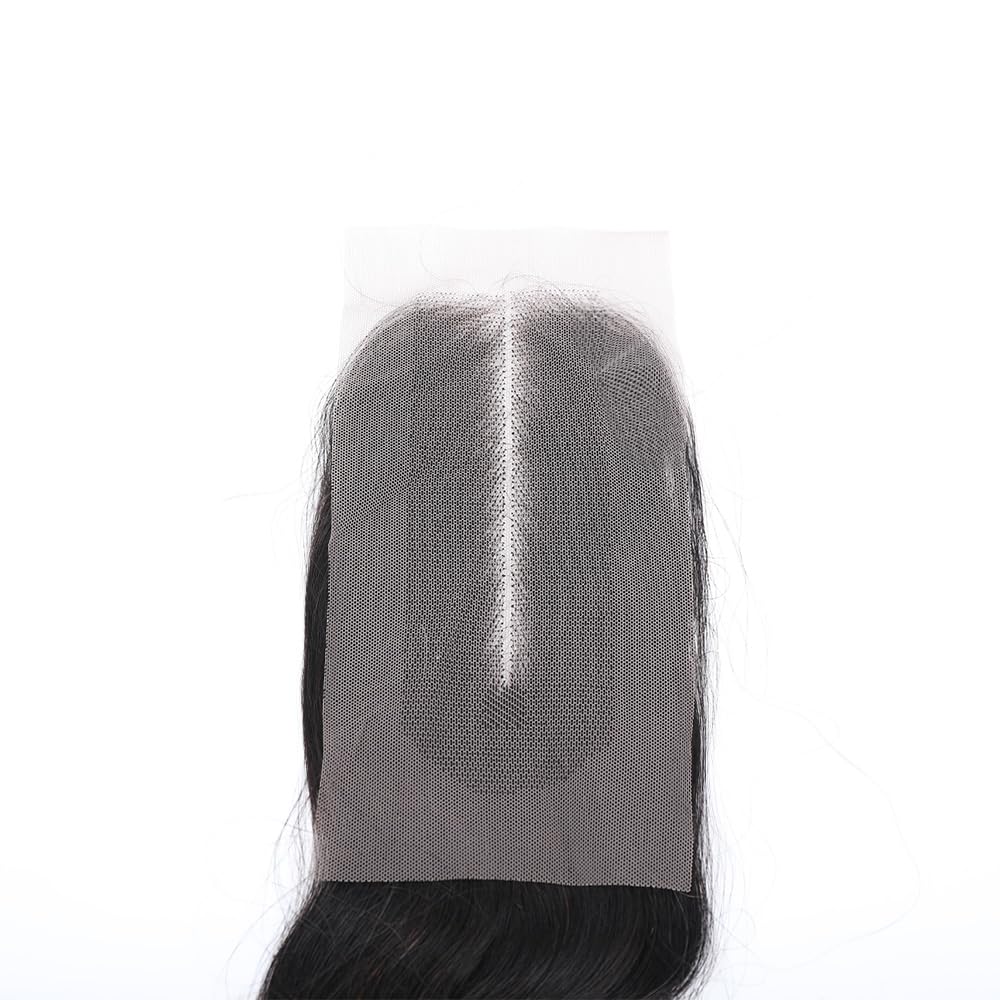 TOOCCI 2x6 Deep Part Lace Closure 180% Density Human Hair Body Wave Lace Closure 2x6 100% Unprocessed Human Hair Lace Closure Wet and Wavy Hair Closure Natural Color 12 Inch - Image 4