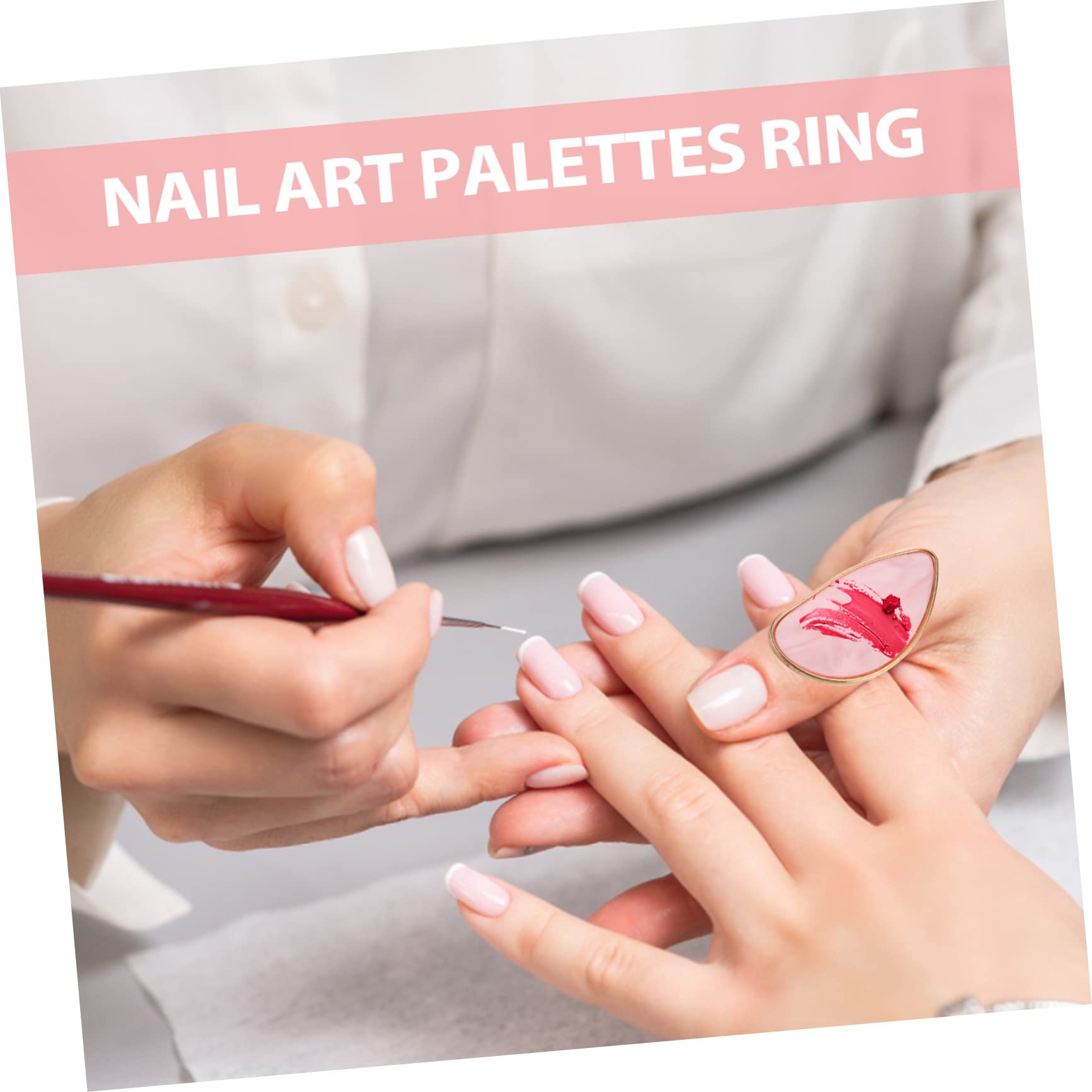 24pezzi Palette Per Miscelazione Colori Unghie Set Per Nail Art Facile Usare Per Manicure e