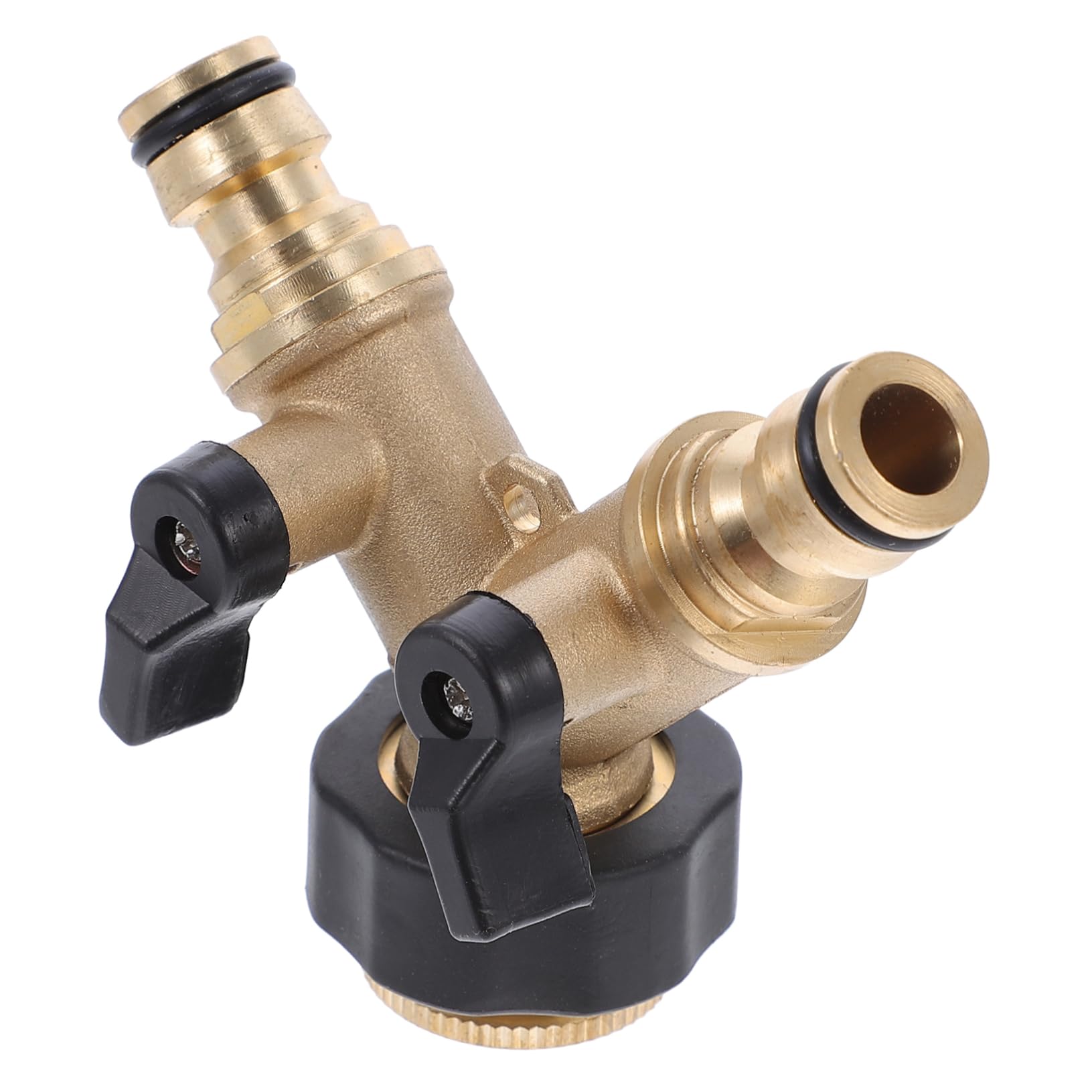 Séparateur eau et adaptateur de robinet double sortie pour machine à laver