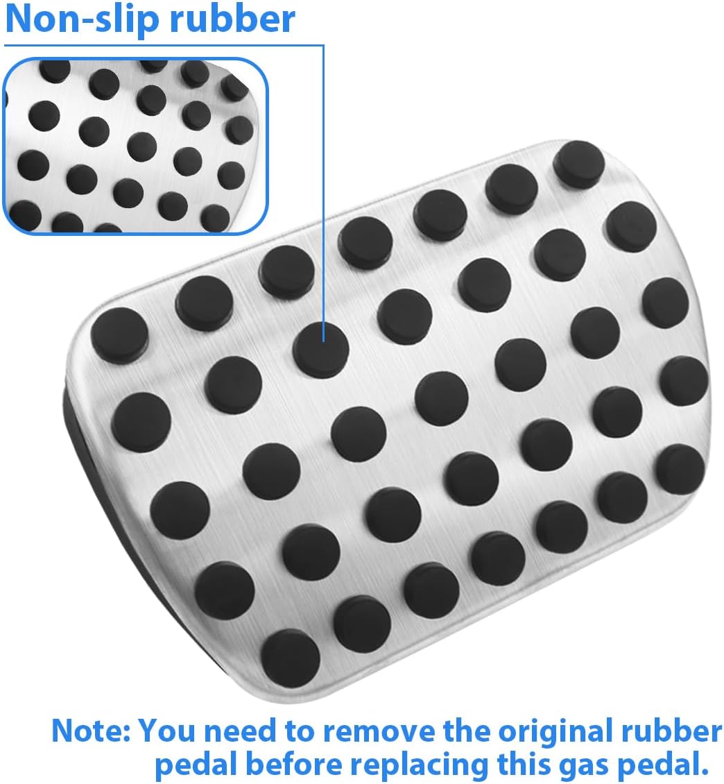 Accelerator Gas Brake Pedal Compatible for Mercedes Benz C E S GLE GLC GLK GLS Class EQC W213 W206 C257 Accessories Accelerator Pedal Cover Cap