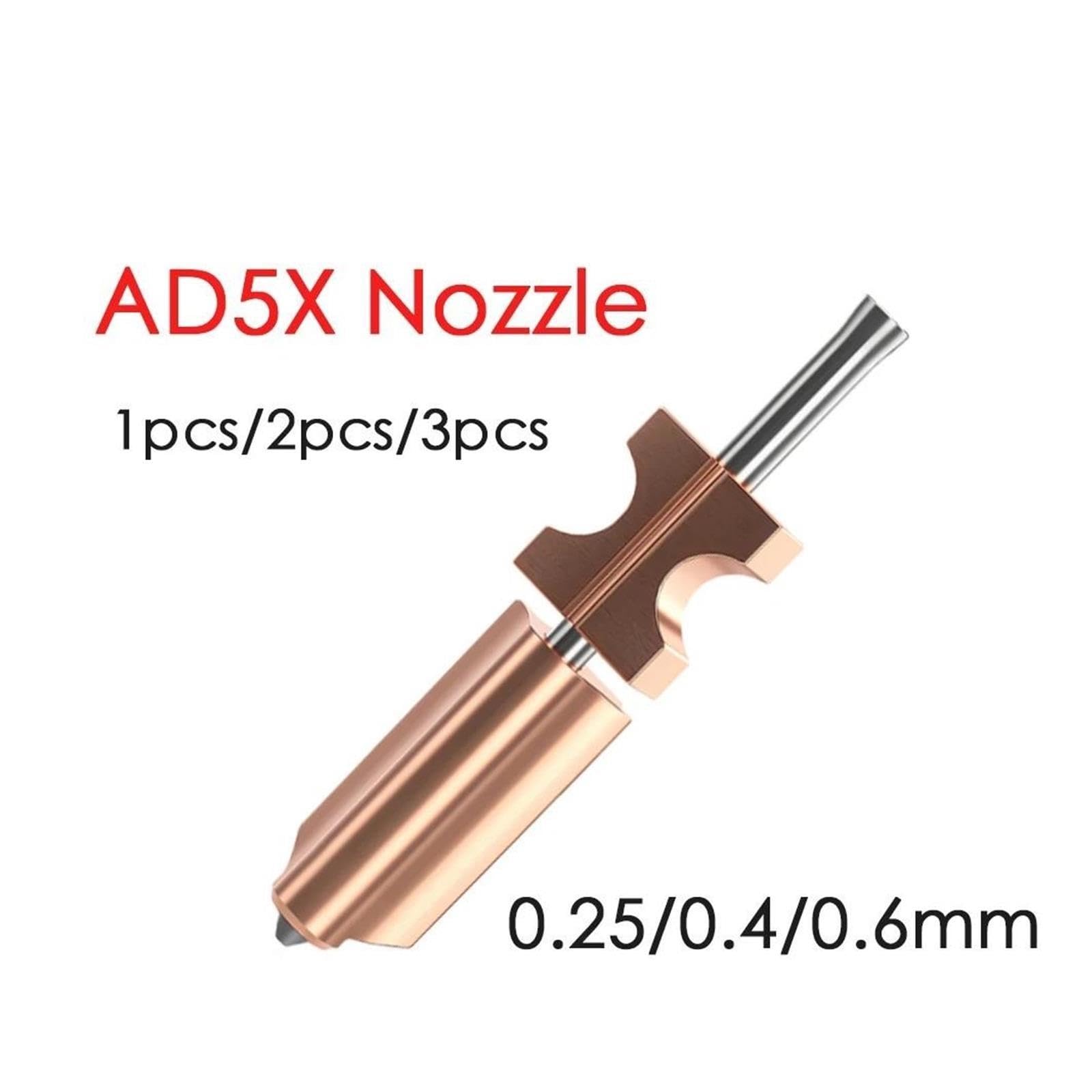 Boquilla endurecida, compatible con FlashForge, AD5X