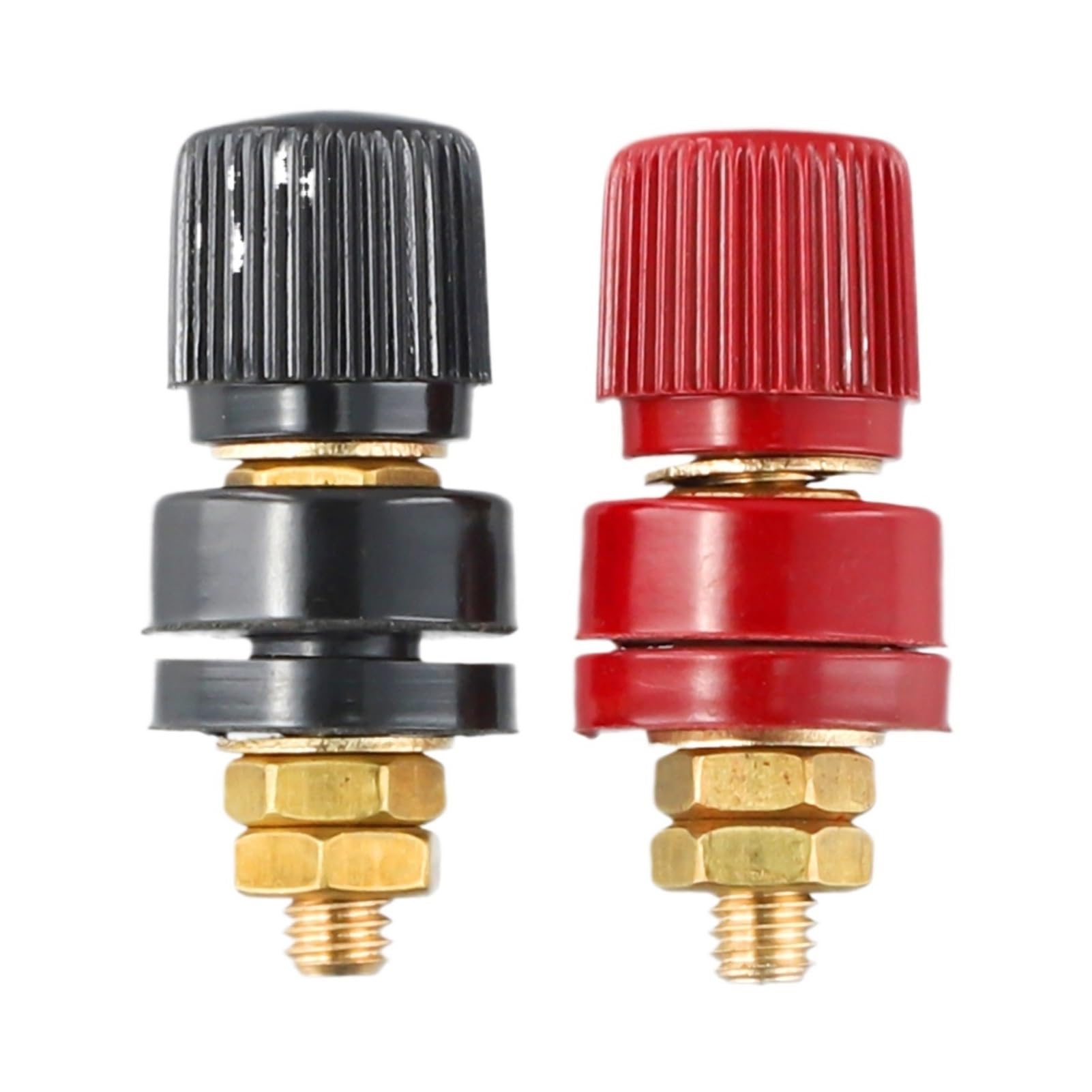 Power Junction Post Connectors 2pcs 6mm 8mm Brass Stud Power Junction Post Connector Replacement Terminal Kit(8mm)