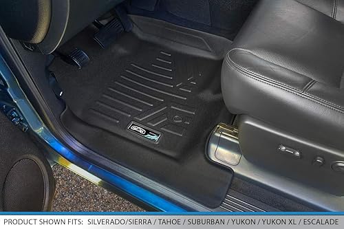 Miniatura 2 de SMARTLINER Juego de alfombrillas de 2 filas para Chevrolet Suburban 2007-2014