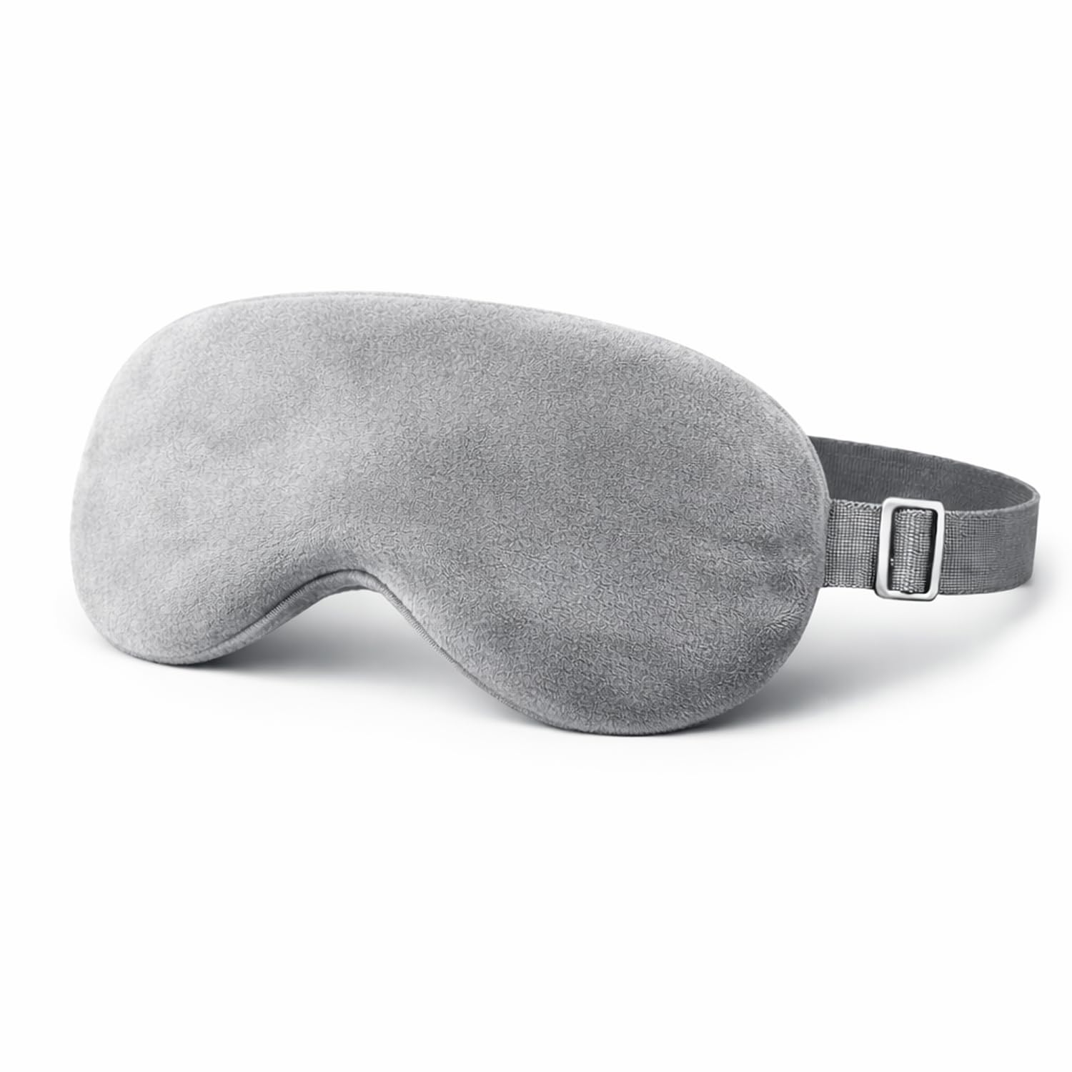 DALUCI Eye Mask for Sleeping – Super Soft Blackout Sleep Mask with Adjustable Strap | Comfortable Blindfold for Travel, Night, Nap | Eye Mask for Men & Women (Grey, One Size)