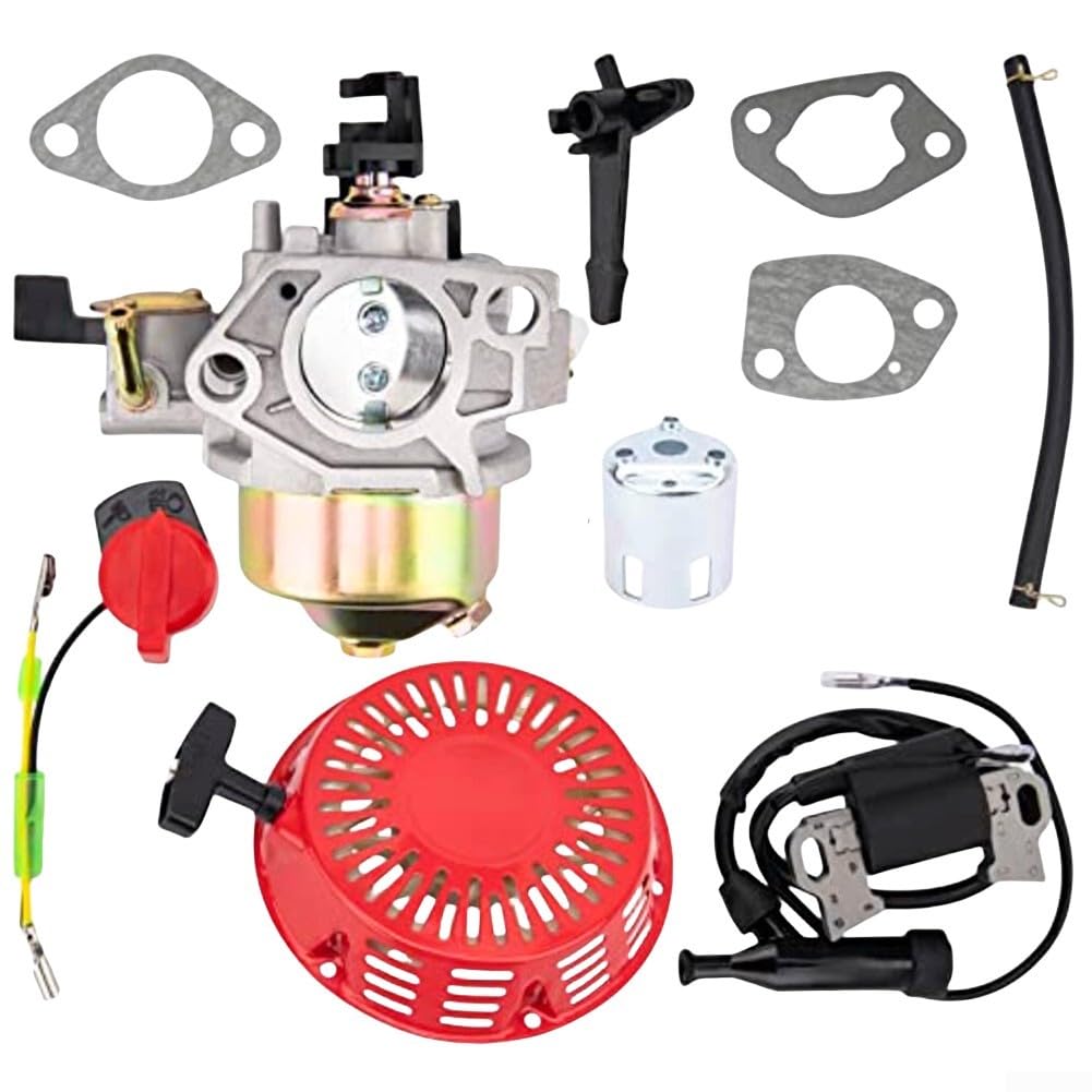 Per carburatore GX390 per Honda adatto per motori GX340 GX360, sostituisce 16100ZF6V01, kit di installazione