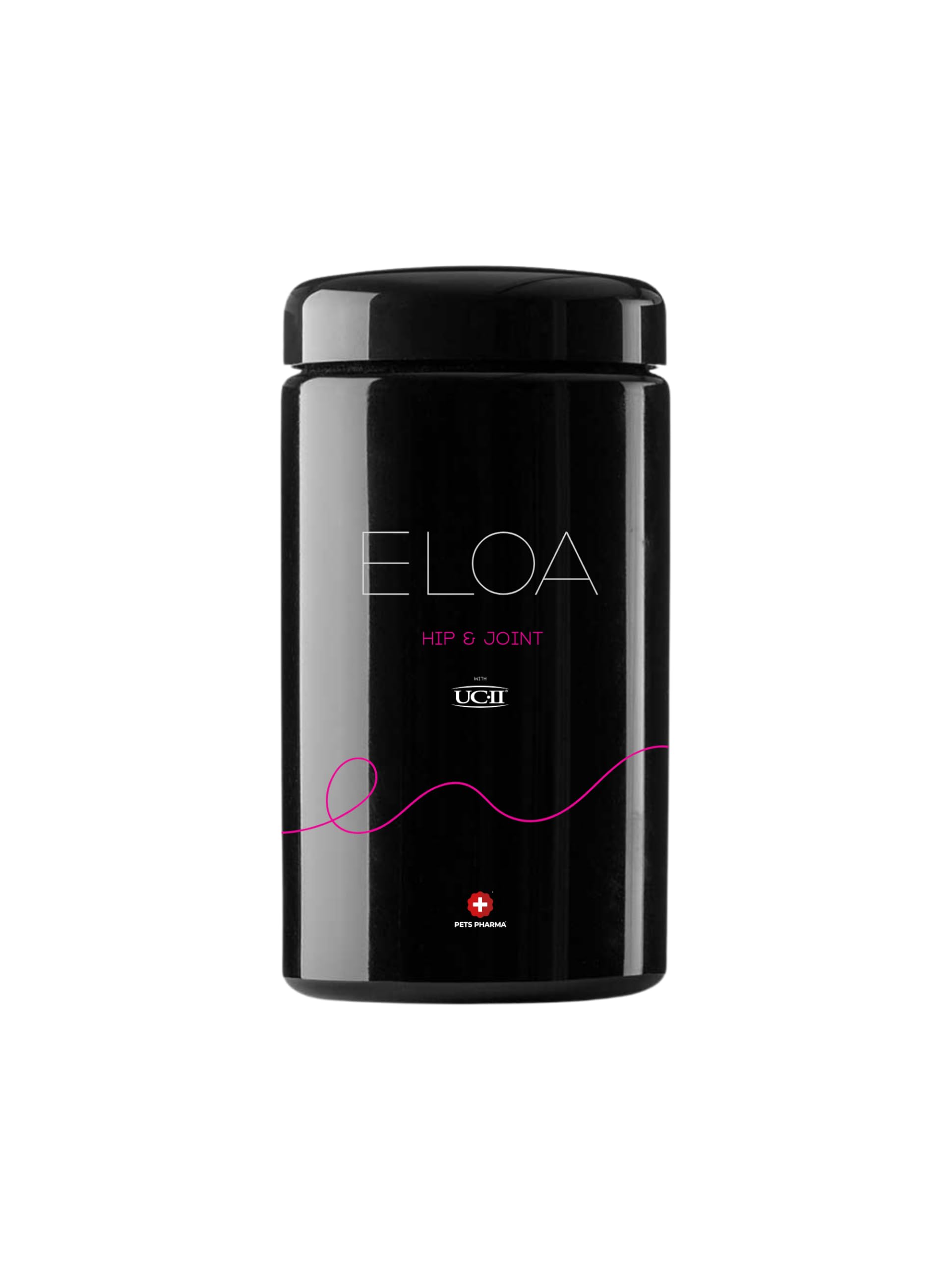 ELOA Hip & Joint, Nahrungsergänzungsmittel für Hunde mit UC-II Undenaturiertes Kollagen Typ II und Omega-3 Fettsäuren