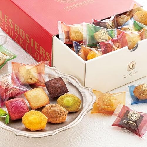 お取り寄せ グルメ ギフト 銀座京橋 レ ロジェ エギュスキロール 銀座プチガトー|フィナンシェ (プレーン・ショコラ・フランボワーズ)×各7、マドレーヌ(ピスタチオ・アールグレイ・マンゴー)×各7(計42)|贈物 プレゼント お中元 お歳暮 敬老の日 お