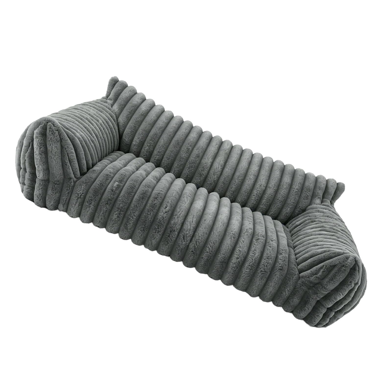 Legowisko dla Psa, Zmywalna, Wygodna, Ciepła i Miękka Sofa z Oparciem dla Małych Kotów i Psów (M75*50 * 20 cm)