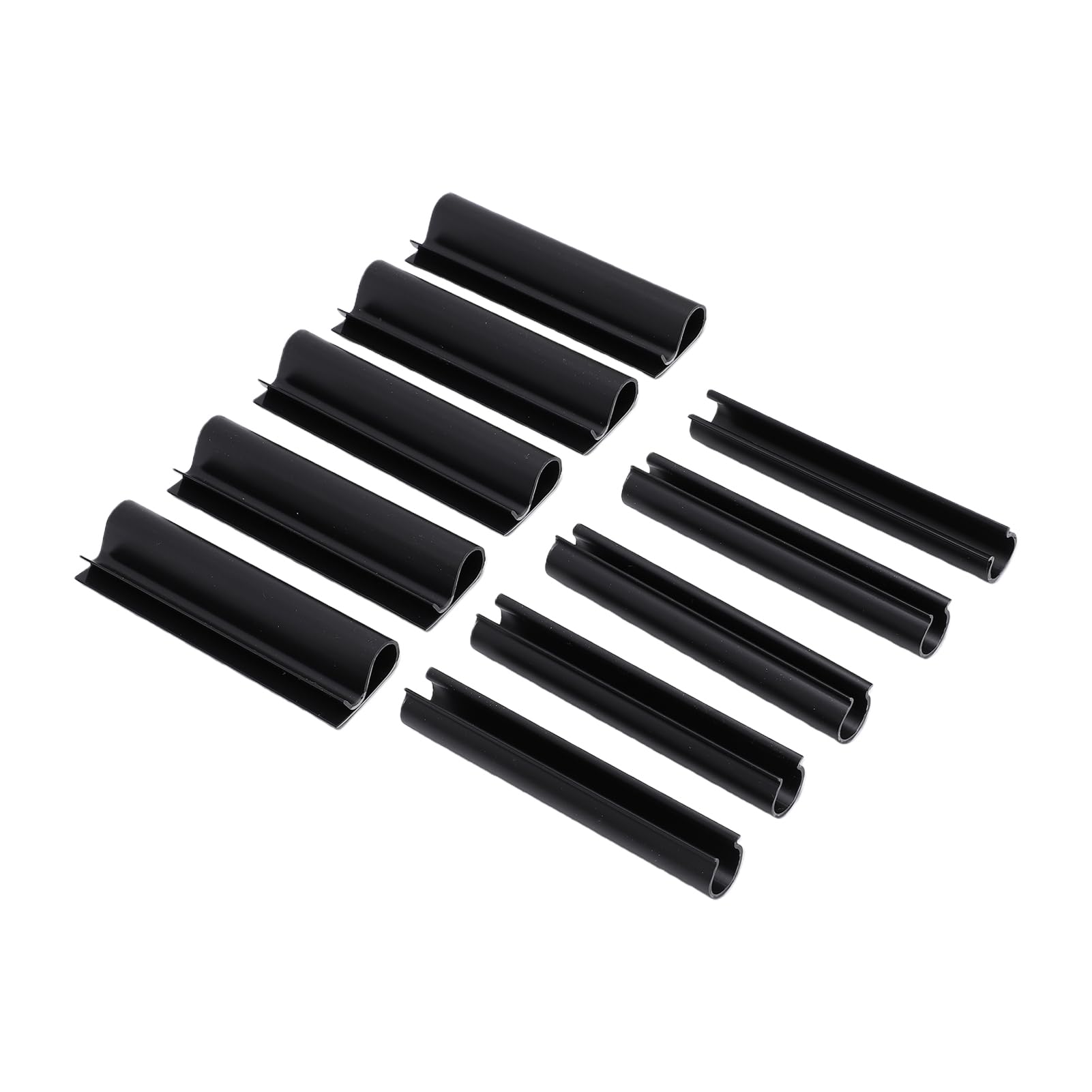 Generic Clips para Tuberías de PVC, Abrazaderas Duraderas para Cubiertas de Piscinas con Sujetadores de Doble Capa para Piscinas de Pared de Acero, Paquete de 64 (Conjunto A (tipo 32 redondo 32 R))