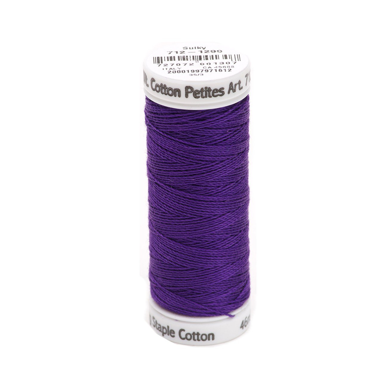 Sulky Purple Shadow Of America 12Wt 2-Ply Cotton Thread, 50 Yd,