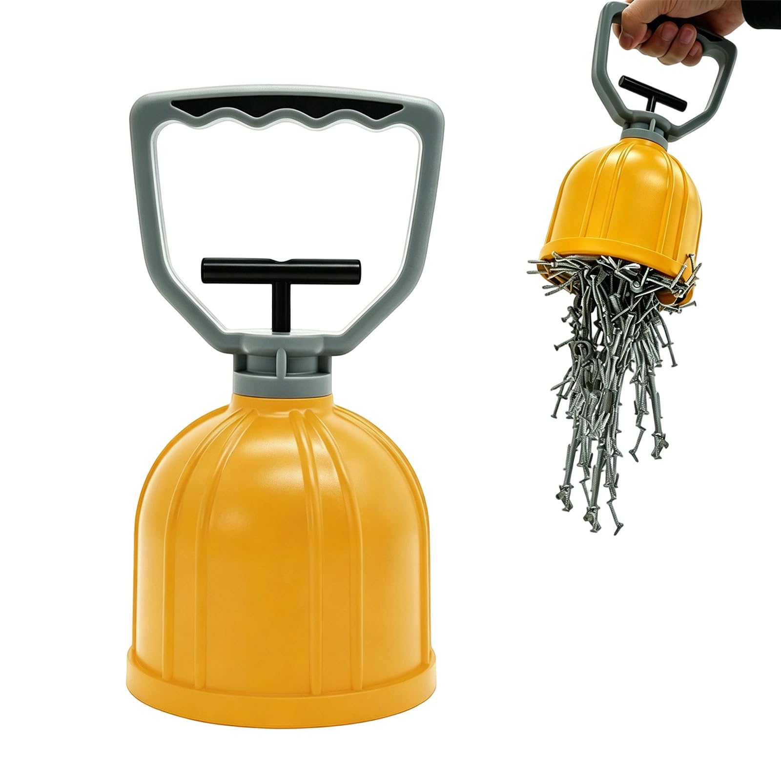 Forte sollevatore magnetico per parti di agitazione, strumento di pickup magnetico resistente, a sgancio rapido, parti magnetiche, sollevatore manuale, oggetti in metallo