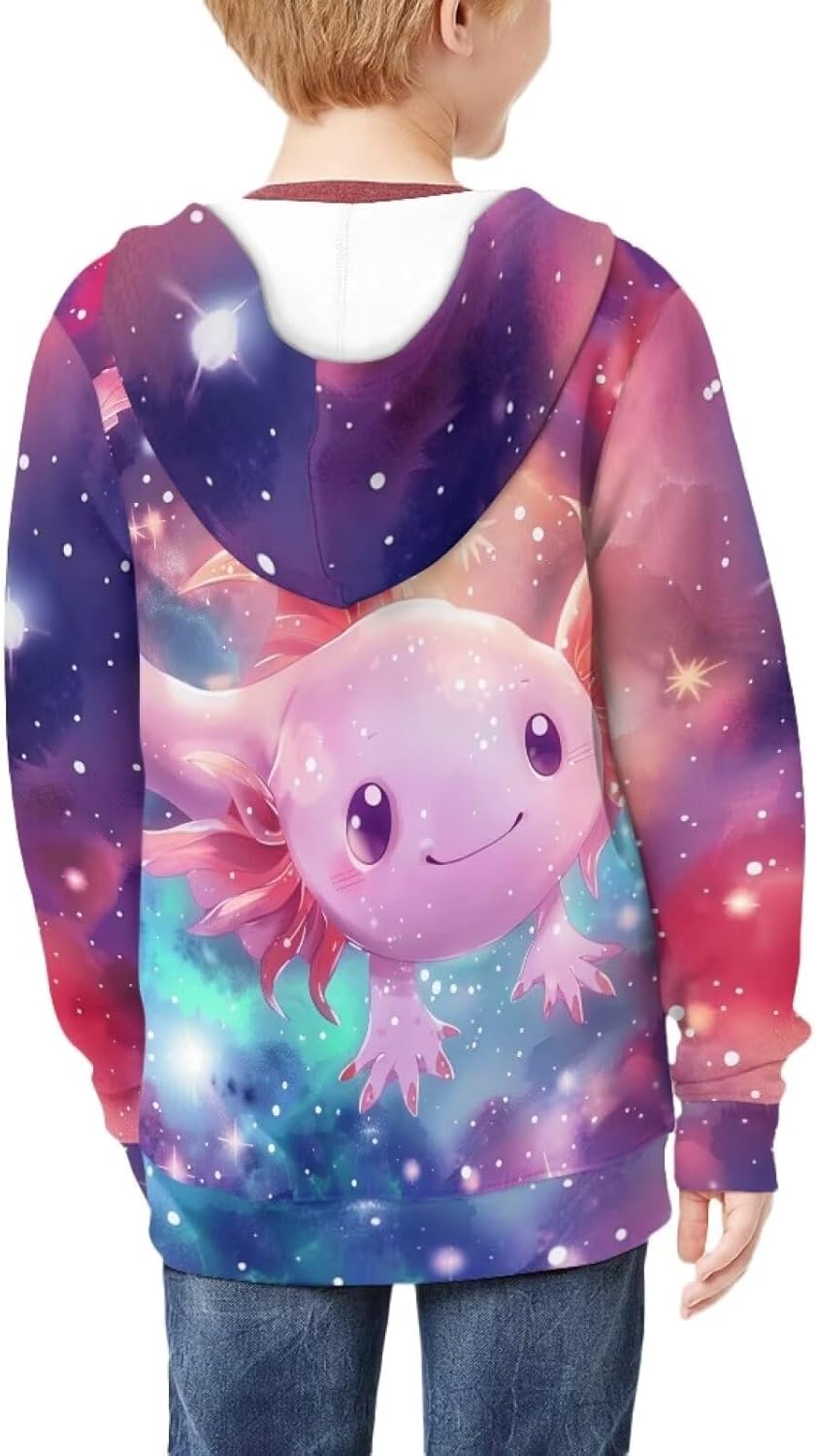 Ystardream Cute Zip Up Hoodies for Teen Girls Graphic Fall Clothes Sweatshirts 6-16 Y - Image 6