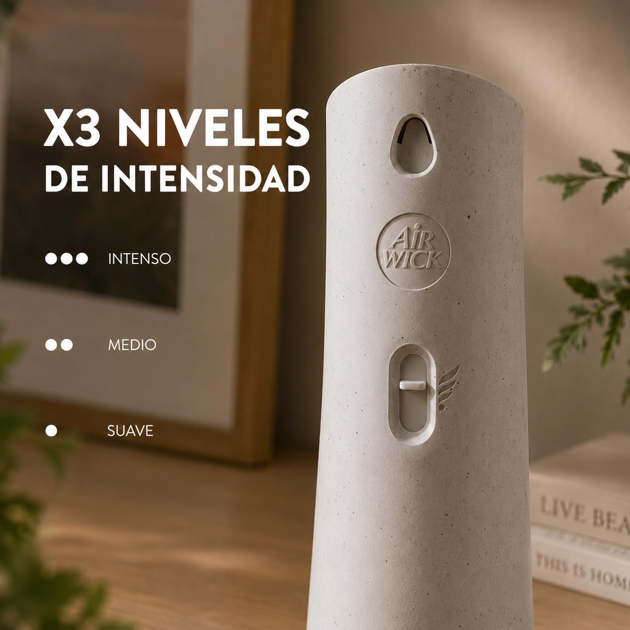 Air Wick Active Fresh Recambios Ambientador Automático, Lavanda, 4x228ml, 280 Días