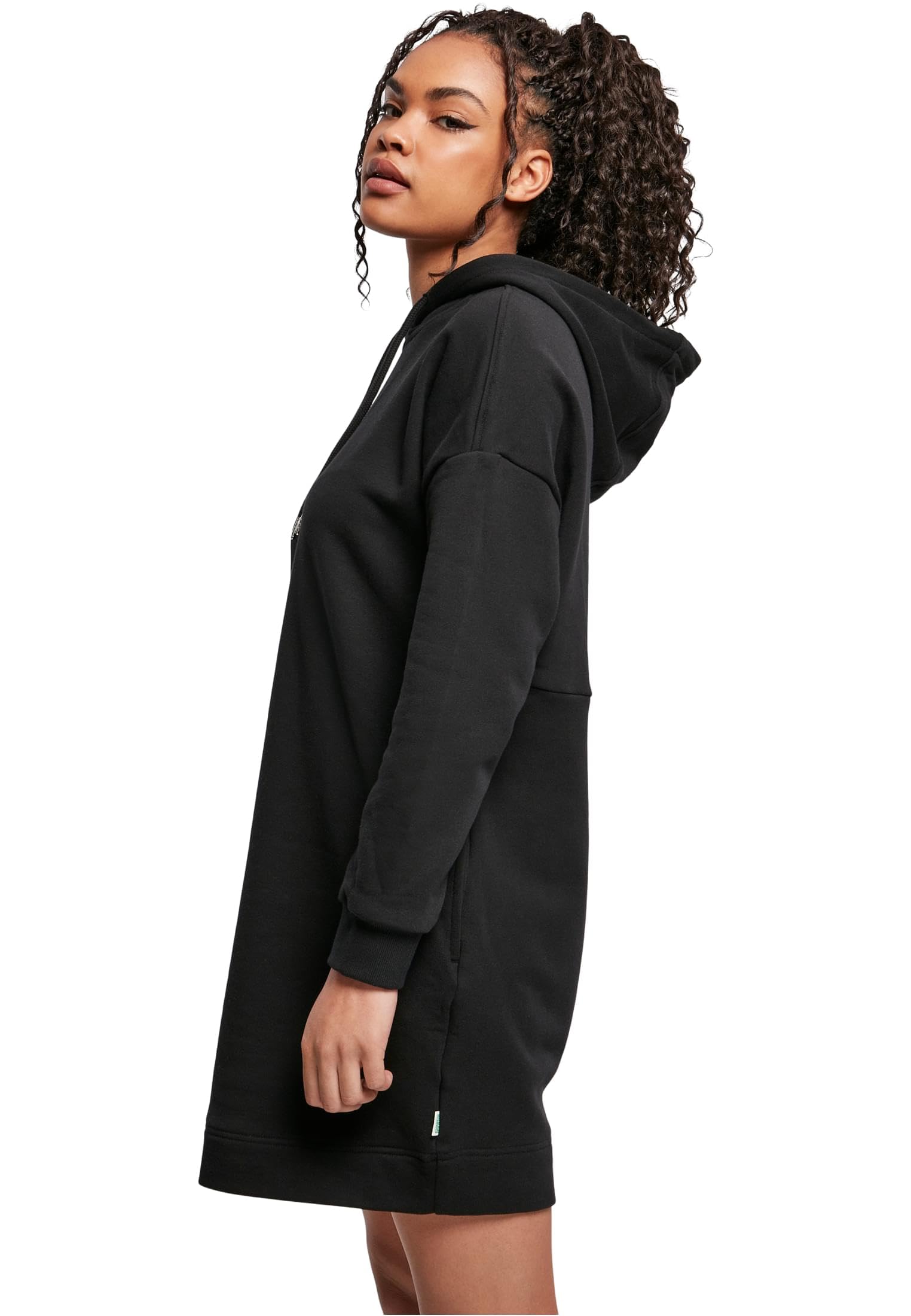 Urban Classics Damen Ladies Organic Oversized Terry Hoody Dress