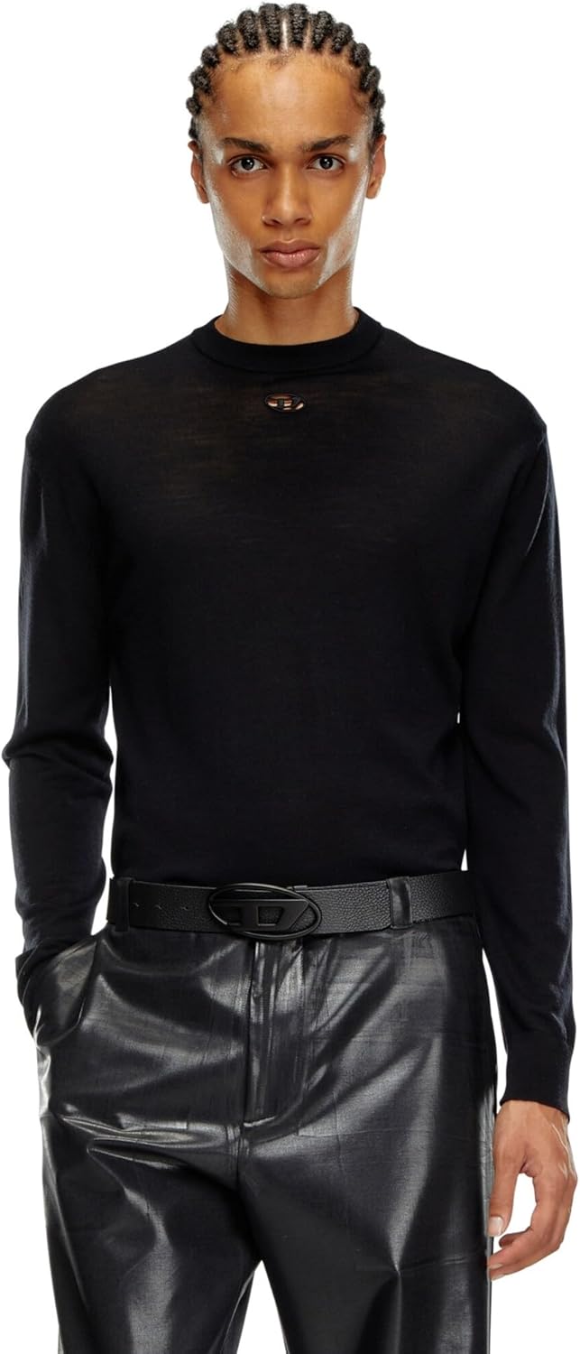 紺色M マルボンゴルフ ハーフジップ Malbon Golf アップスウェット