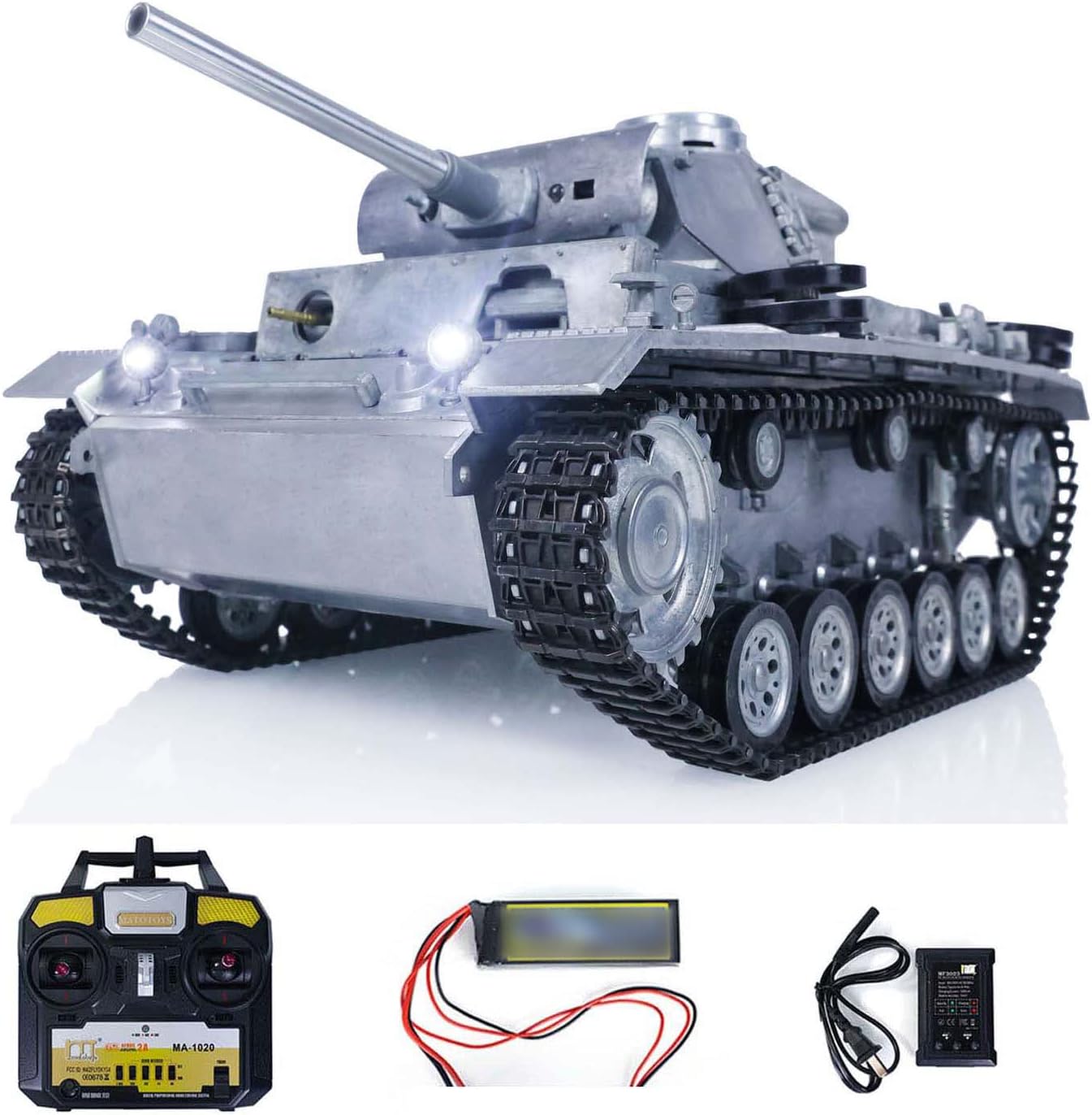 Mato 1/16 German Panzer Iii Infrared Battle RTR Rc Tank 1223