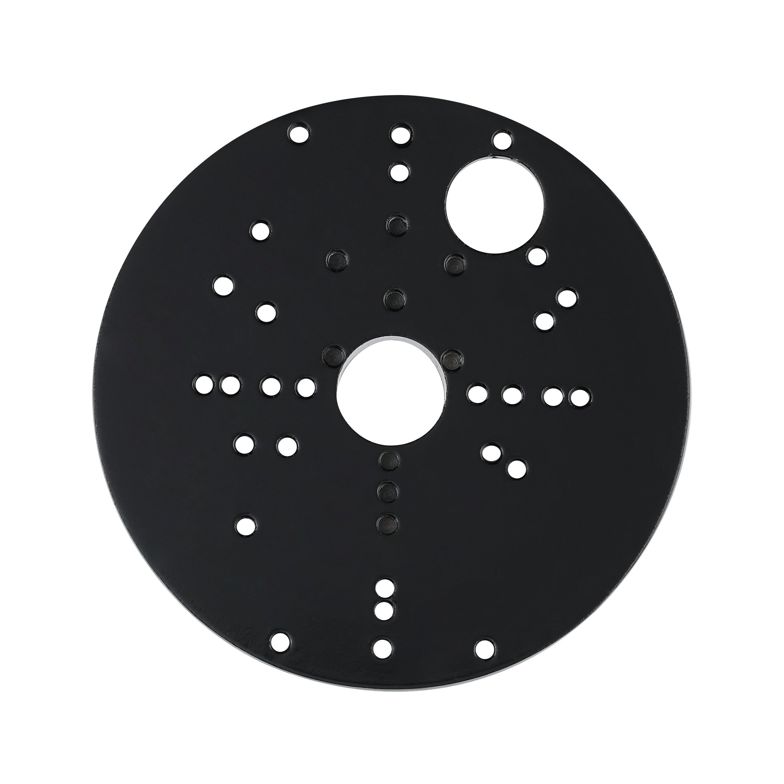 Eglo Raccordo angolare per faretti da esterno, staffa angolare in acciaio per lampade da esterno, nero, diametro 11,2 cm