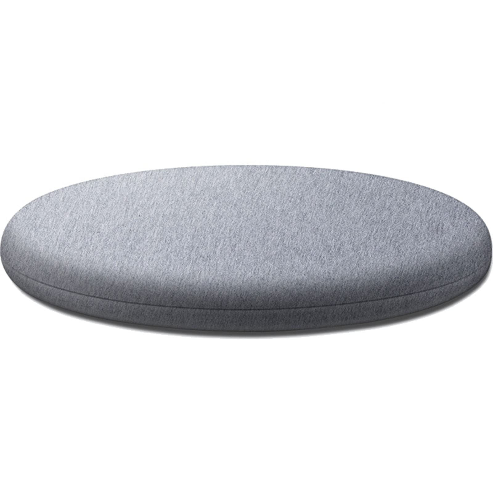 Coussin de chaise haute qualité rond mousse mémoire de forme gris clair