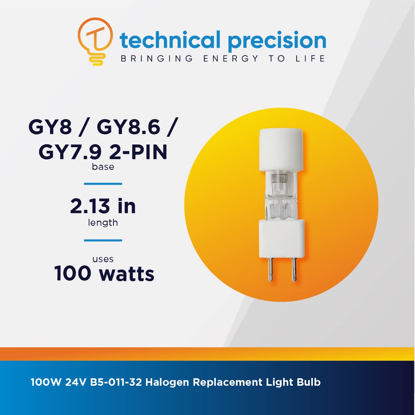 Replacement G8 Bulb For Skytron/Skylux Dental Lights - 24V 50W By Bulbsandbatteries (UPC 608347684329)-958911