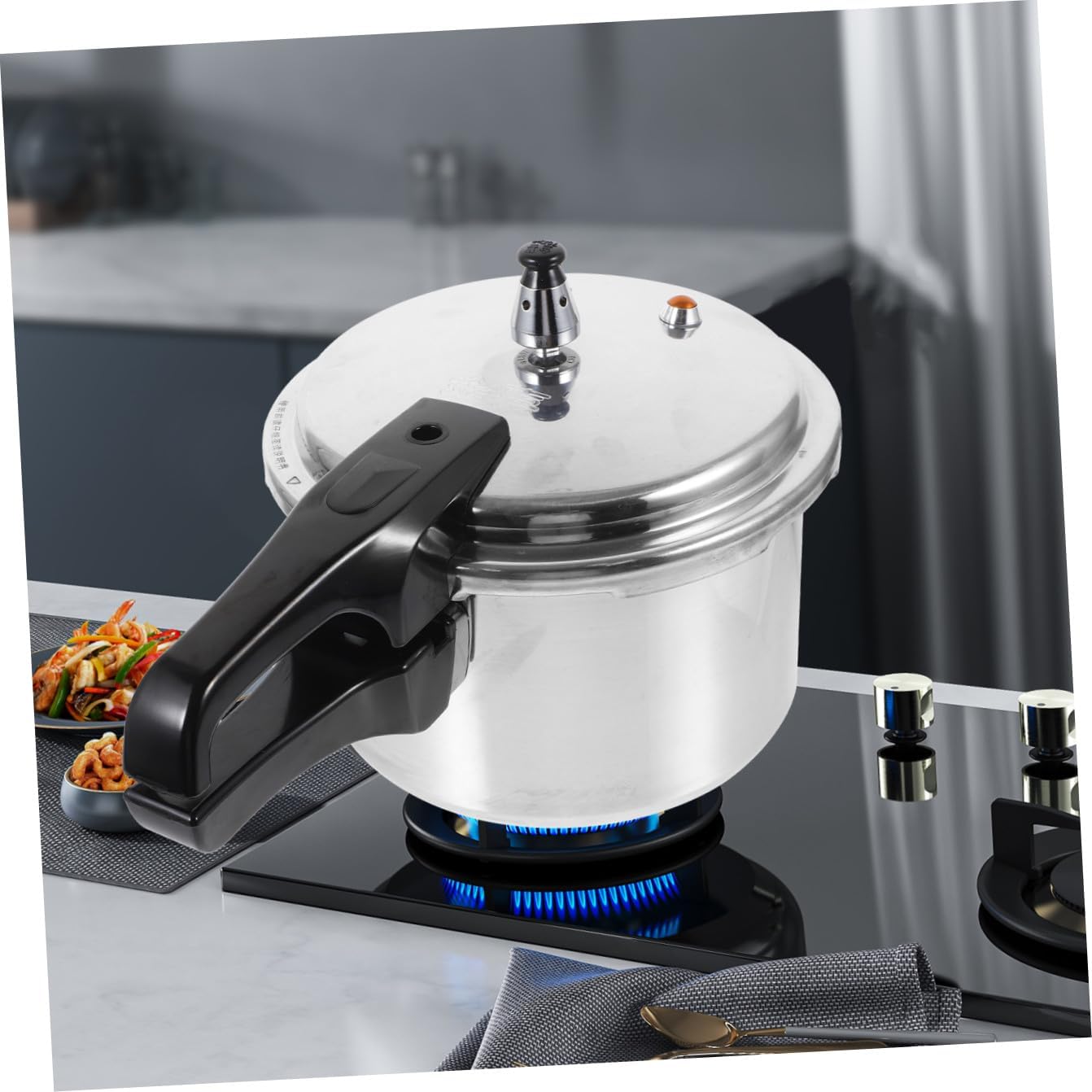 Pressure Cooker Large Stovetop Aluminum Pot Cooker for Canning 4l Gas Stove