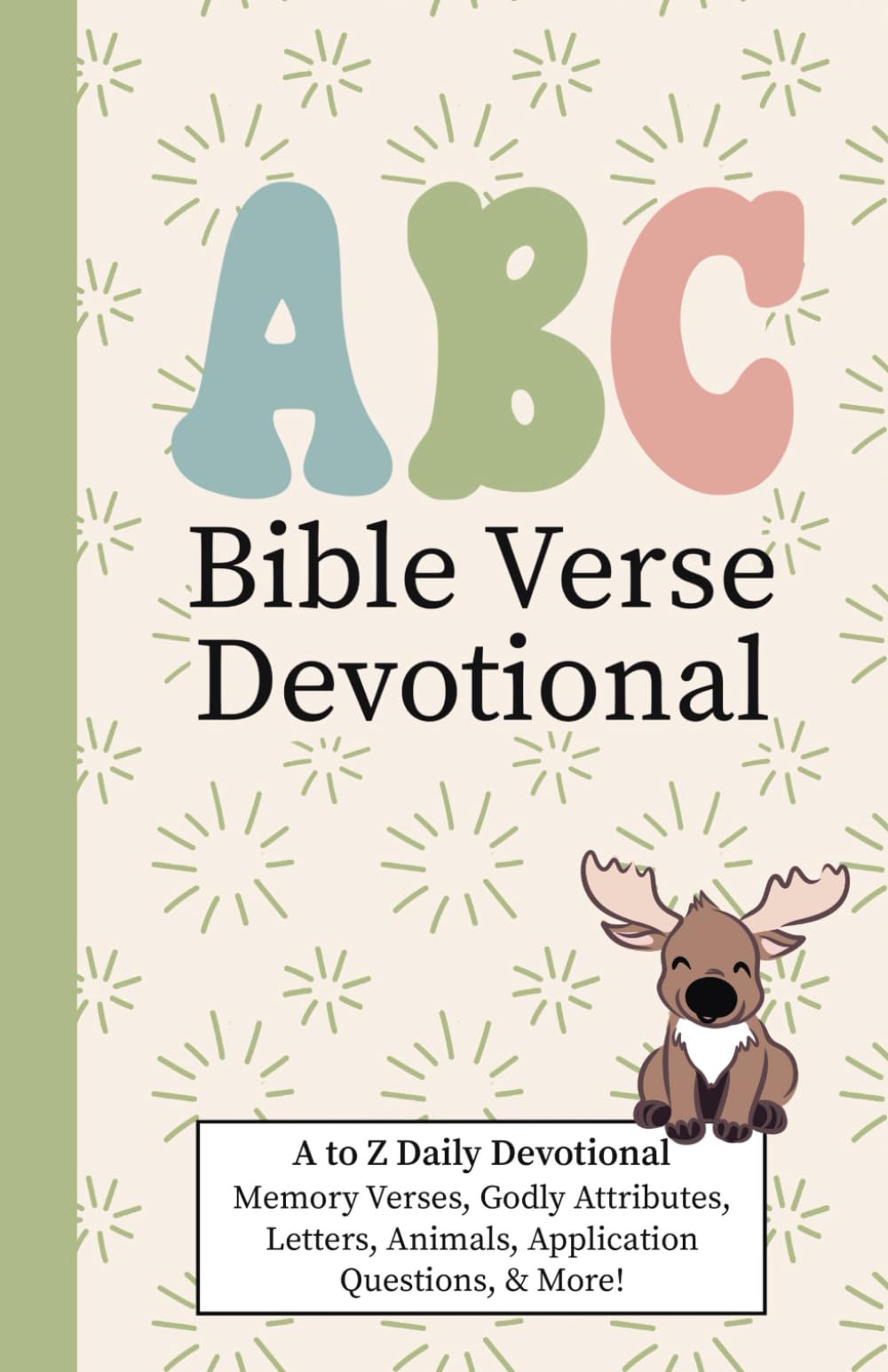 ABC Bible Verse Devotional: Best Bible Devotional for Preschoolers, ABC Bible Verse Devotional for Toddlers, Christian Devotional for Young Children, ... Preschooler Gift, Christian 3 year old gift