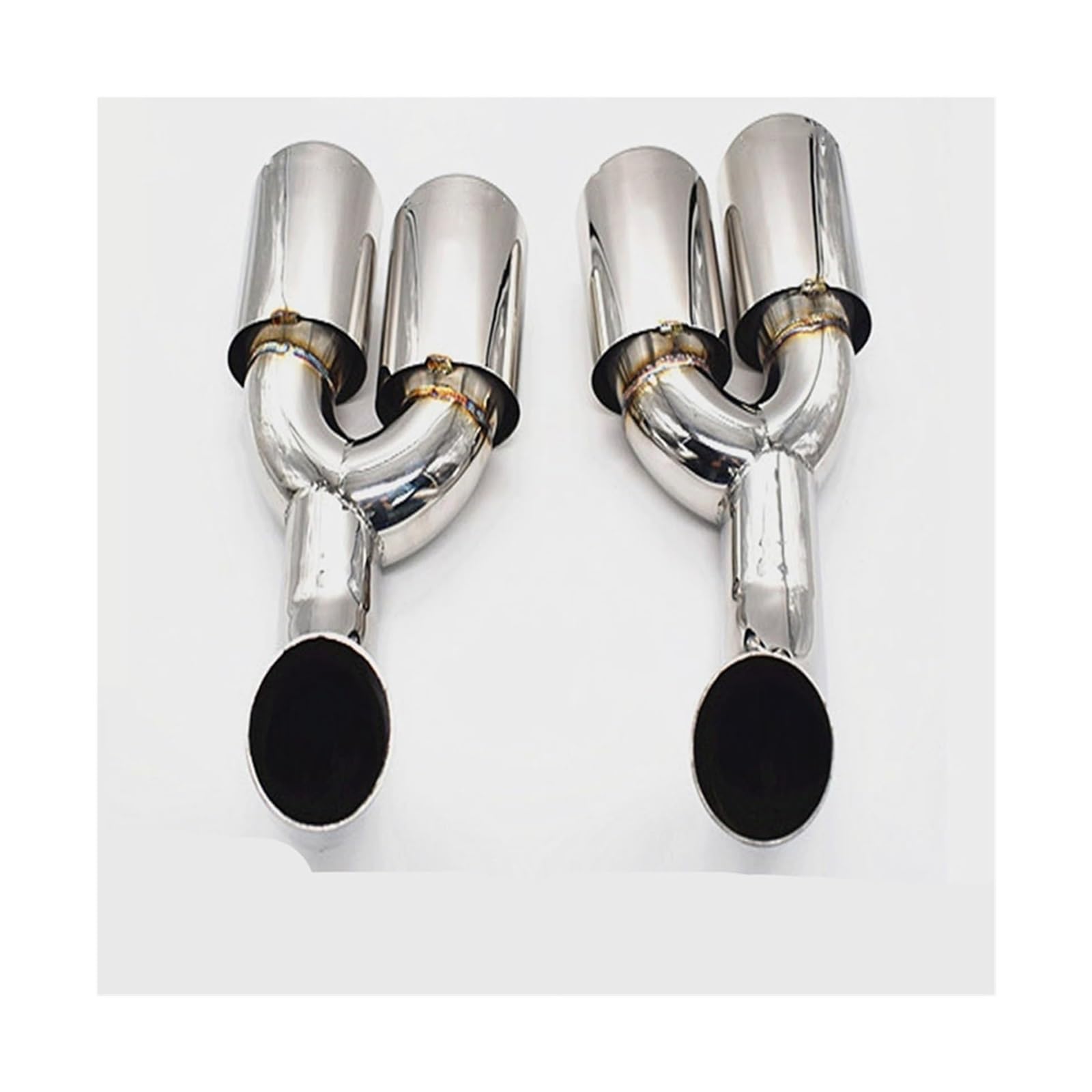 Per Benz W463 Classe G G500 G55 G63 2007-2015 Per AMG Auto Tubo Scarico Posteriore Silenziatore Coda Gola Punta Uscita Vent Terminale Scarico