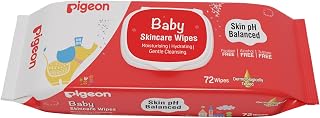 Pigeon Baby Skincare Wipes 72 Sheets with Lid Lilial Free | Baby Wipes Price In India