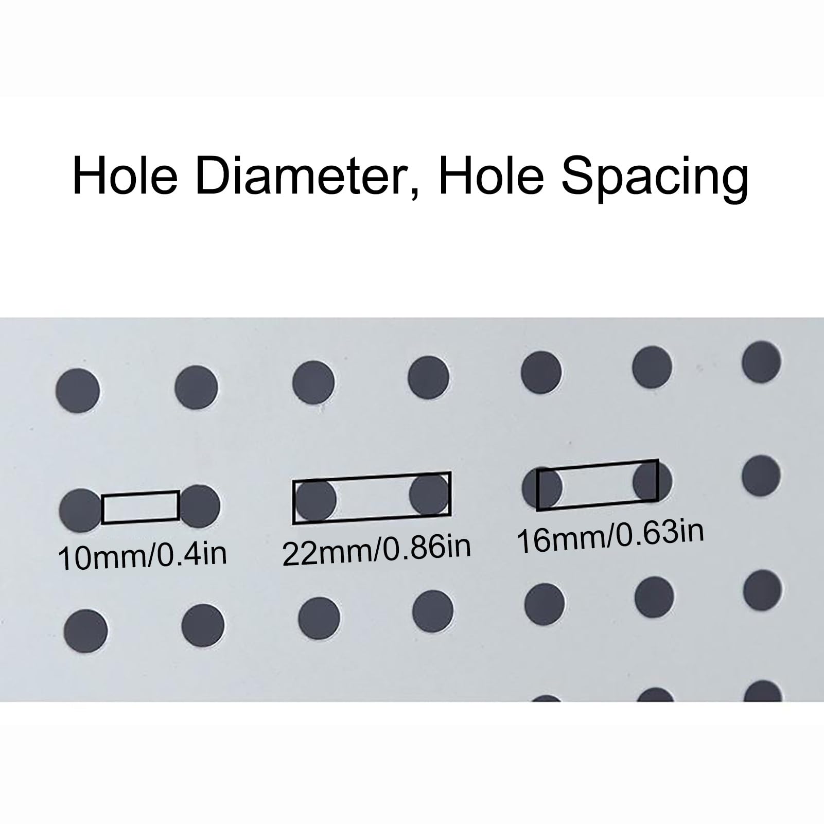 Genérico Organizador de Herramientas de Metal Independiente con Tablero Perforado - Soporte de exhibición Grande de Acero de 50 x 150 cm para Garaje - Tablero Perforado Naranja Duradero con Base para