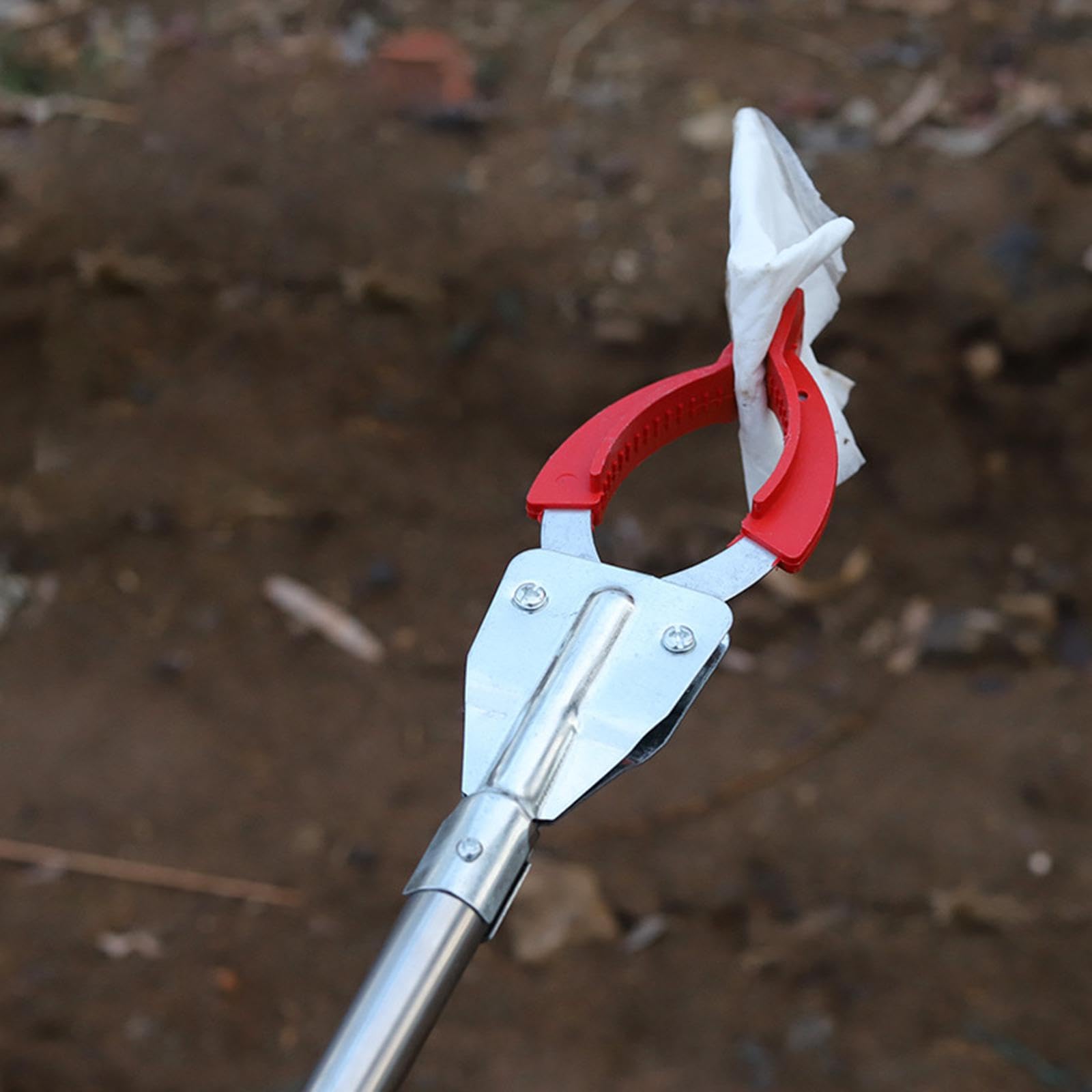 Pinza de Agarre Larga con Mango Ergonómico para Recoger Objetos en El Hogar Y Exteriores.