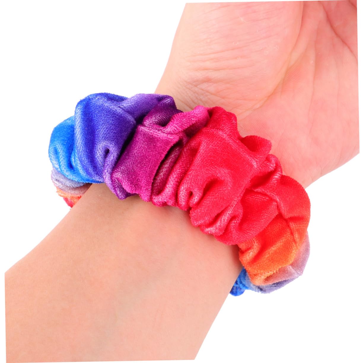 KONTONTY Watch Strap 22mm Smartwatch Bands Cloth Band for Watches Watch Band Scrunchie Reloj Inteligente Para Mujer Replacement Wristband Bracelet Miss Leopard Print Drawstring