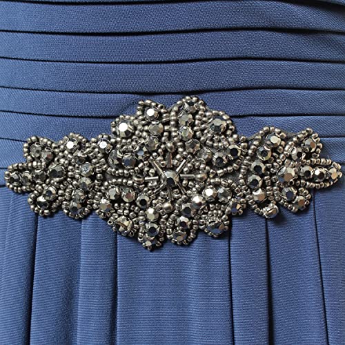 Image of Alex Evenings Women's Long Cowl Neckline Mother of The Bride Dress, Formal Event Gown (Petite and Regular Sizes)