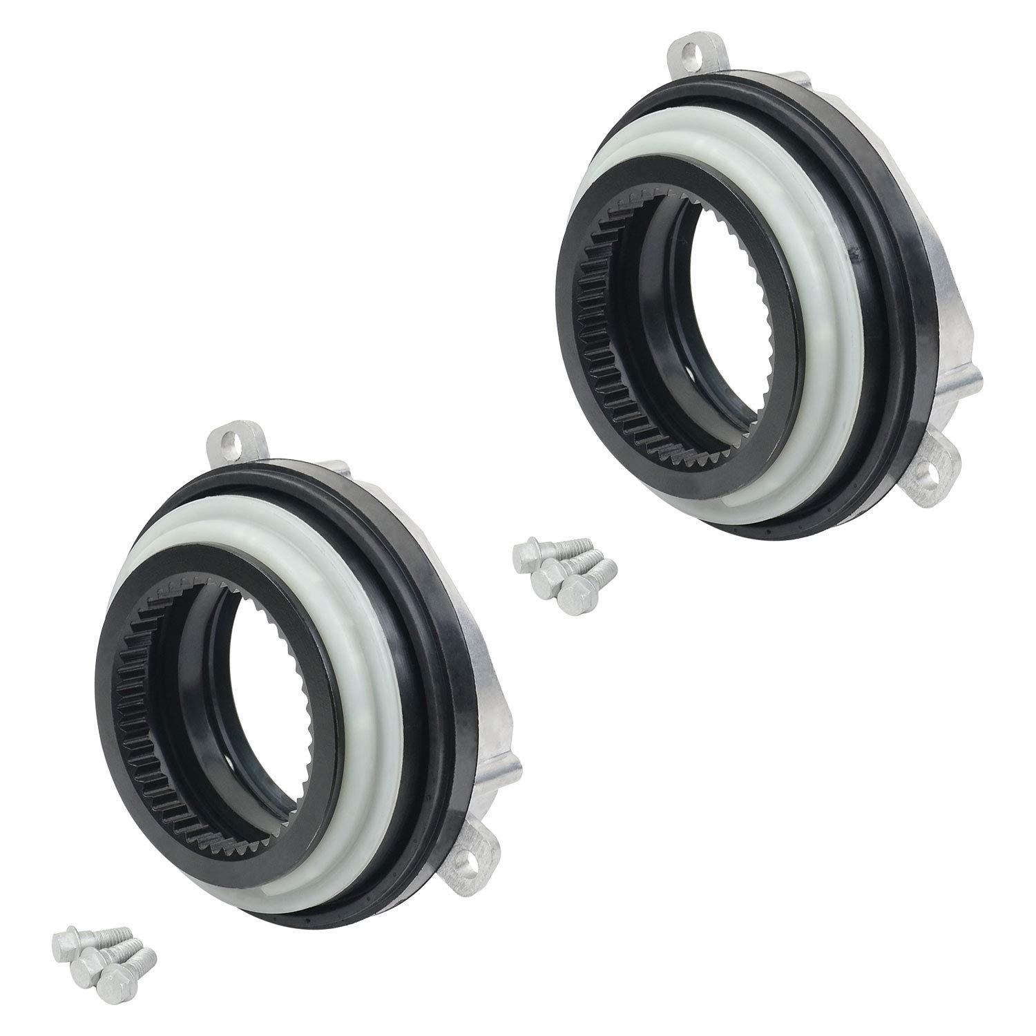 600-405 Pair 4x4 4WD Auto Locking Hub Axle Actuator for Ford