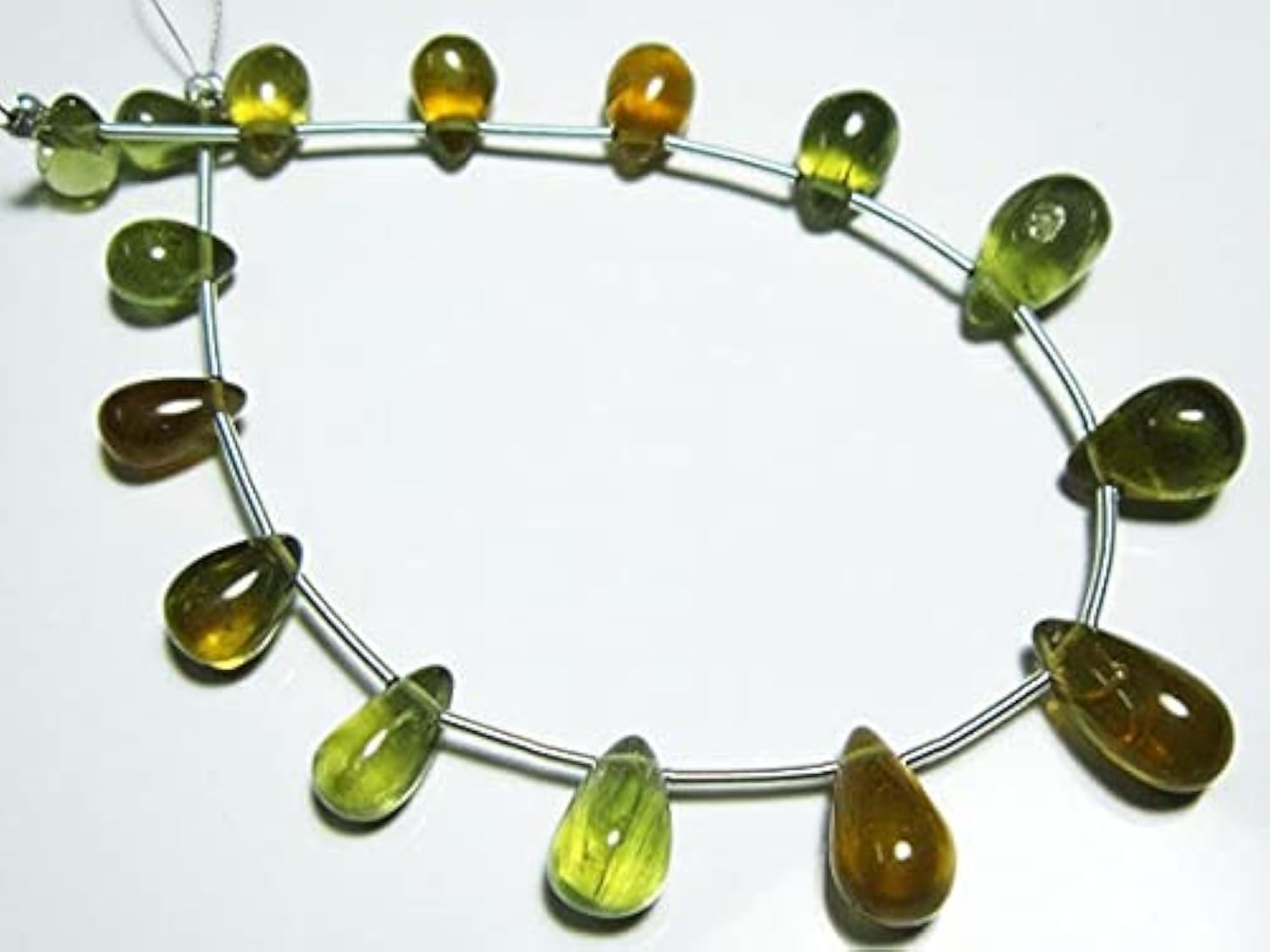 Garnet Grosullar perles sans imperfections pour réparer et valoriser vos colliers anciens