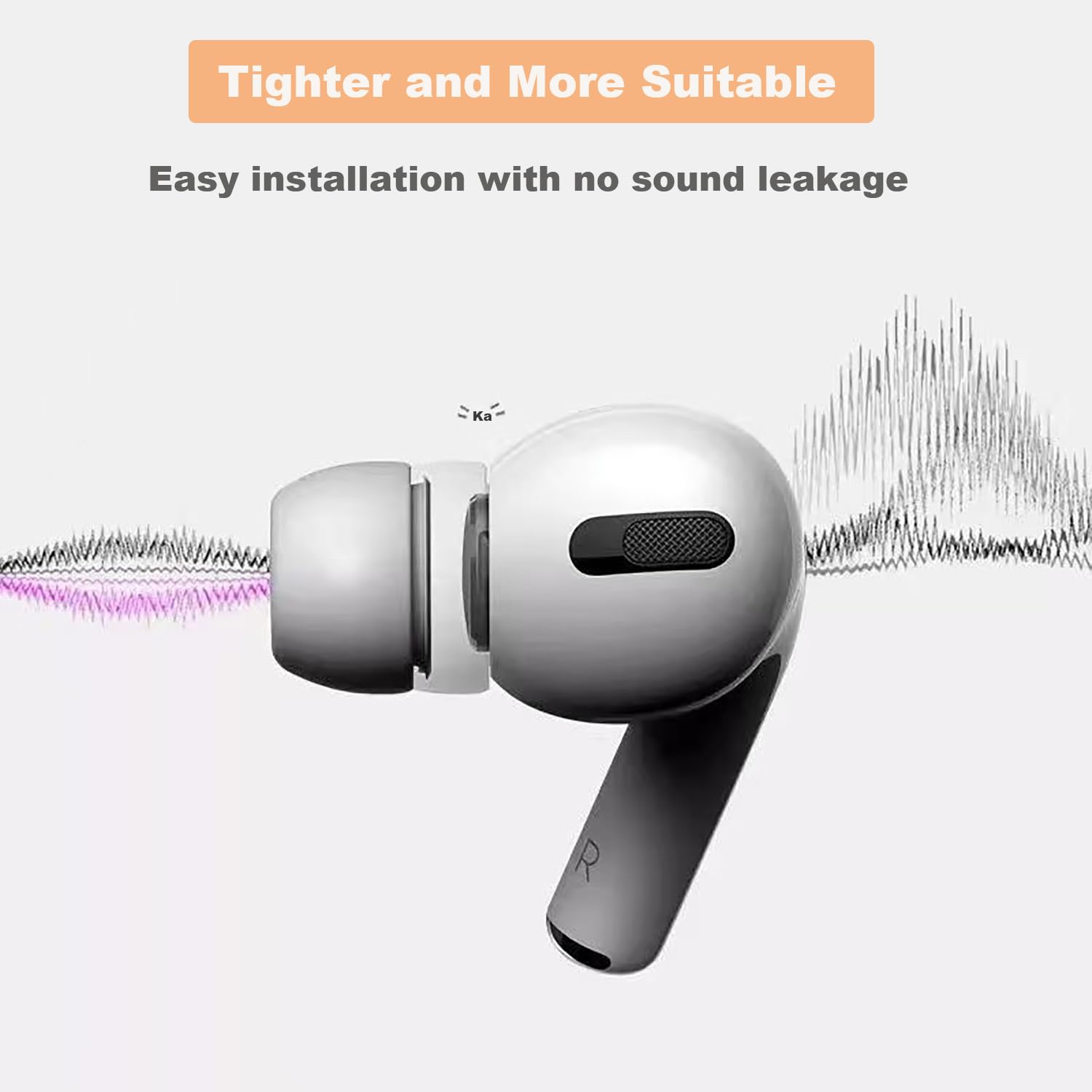 Amazon | AirPods ProとAirPods Pro 2用交換用イヤーチップ、ノイズ