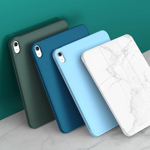 Miniatura 78 de iMieet (A16) Funda de 11 pulgadas 2025/10ª generación de 10.9 pulgadas 2022 con soporte para lápices, funda inteligente con soporte triple y parte