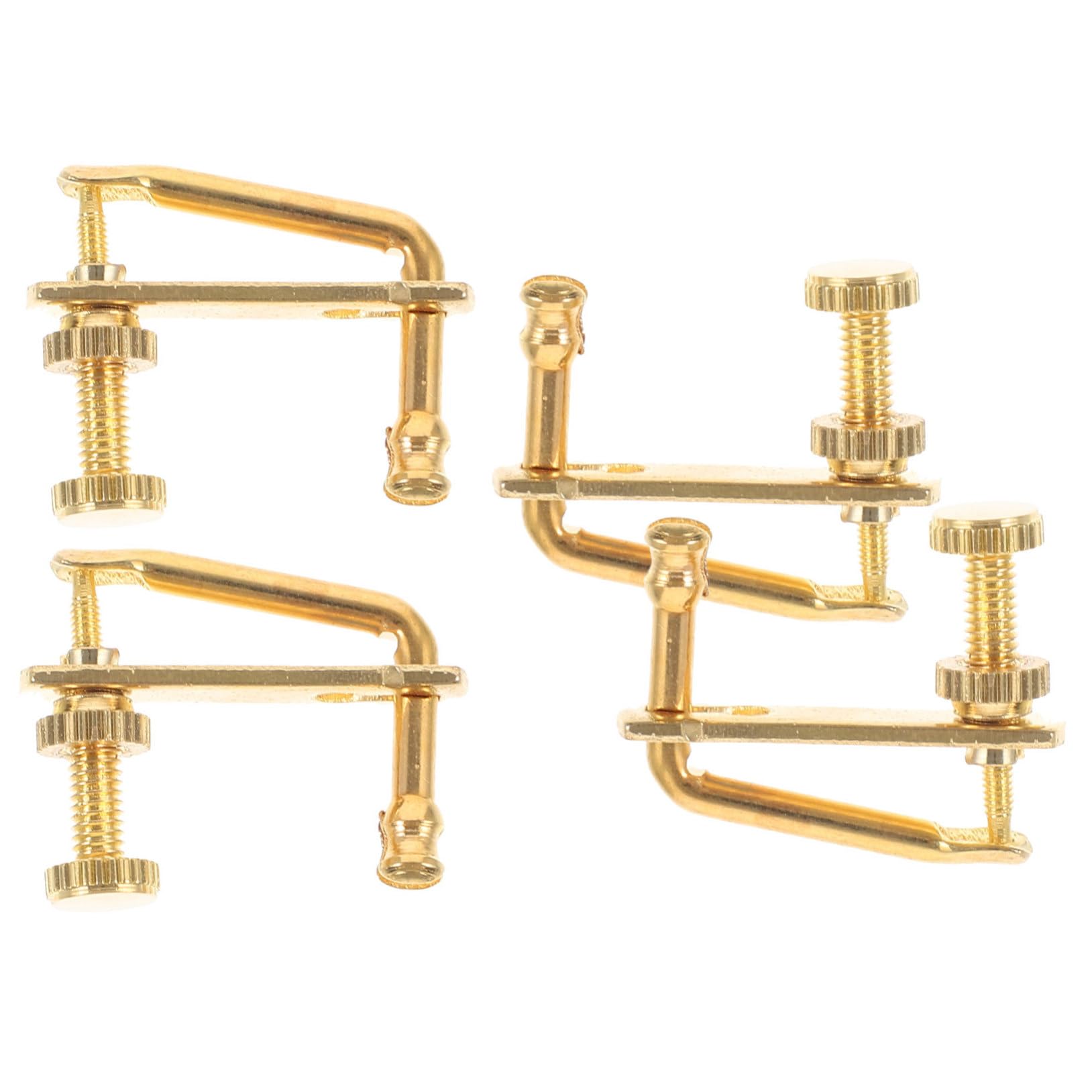 VANZACK 4Pcs Violin Fine Metal String Adjusters for Violins Durable Violin Accessories Easy to Install Tuning Keys Enhance Performance and Precision