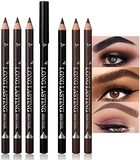 Juego de 6 lápices de cejas con sacapuntas de...