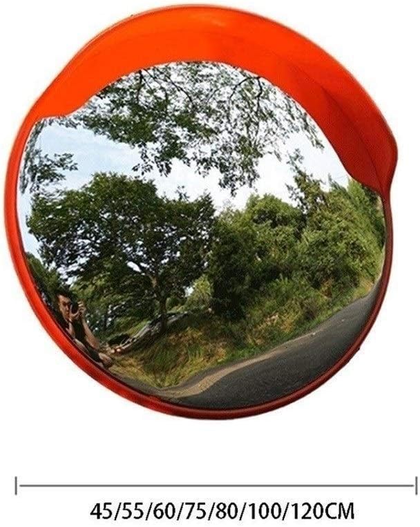 Narrow Safety Mirror on The Roadside in The Mountains, Wide Angle, undistorted Parking, Convex Mirror, Convex Road Mirror for PC (Size: 55 cm)