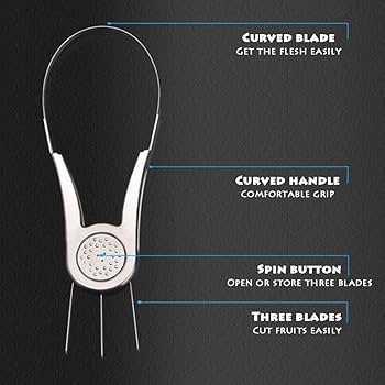 Amazon | ステンレス鋼のマンゴー皮むき器とカッターストーナー