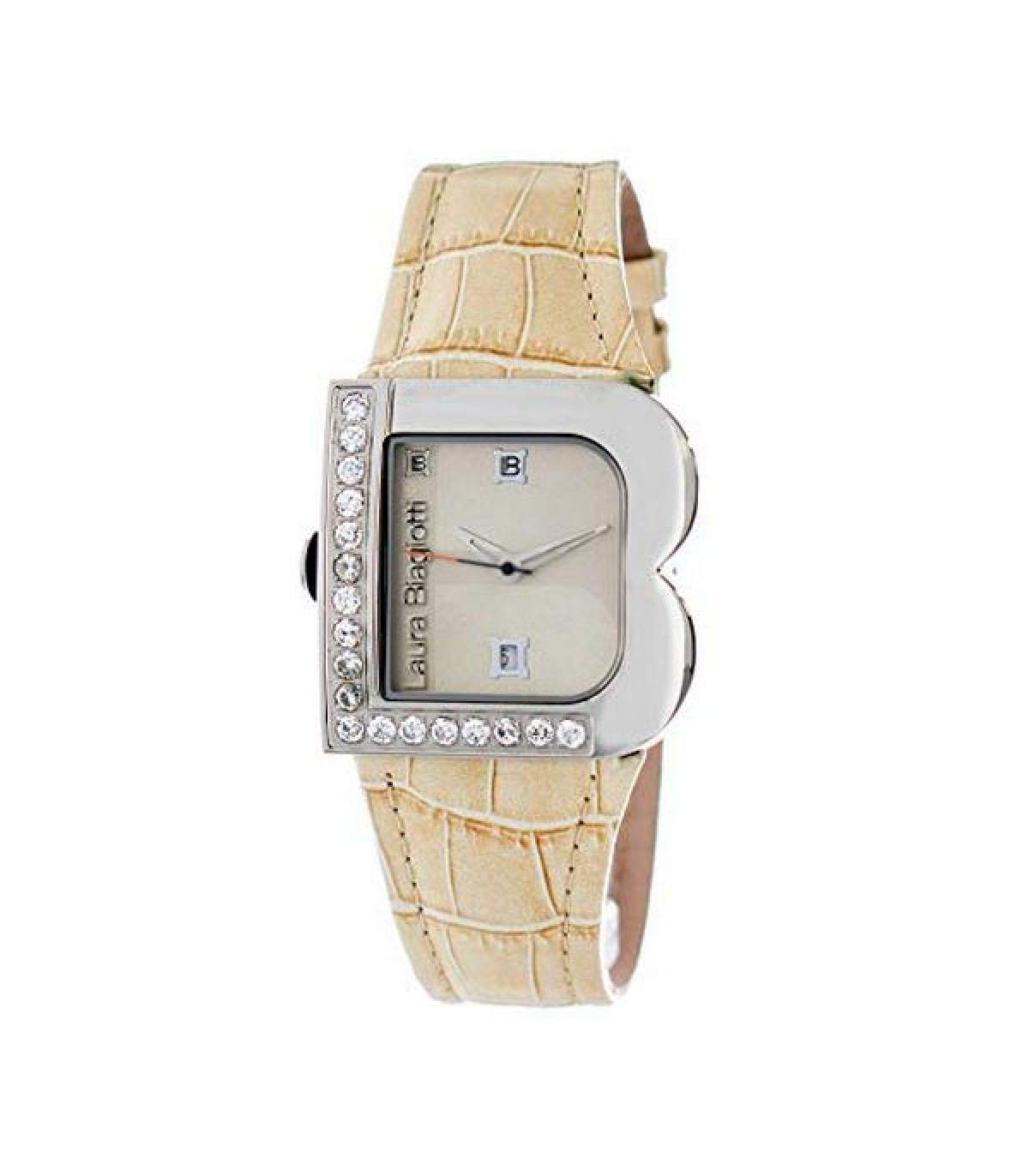 LB0001L-03Z Watch LAURA BIAGIOTTI Stainless Steel ROSA Plateado Pink Women
