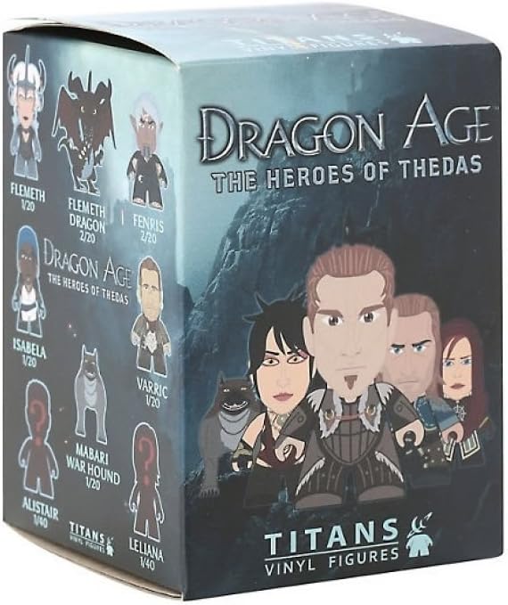 Dragon Age Titans Heroes Of Thedas Blind Box Vinyl Figure