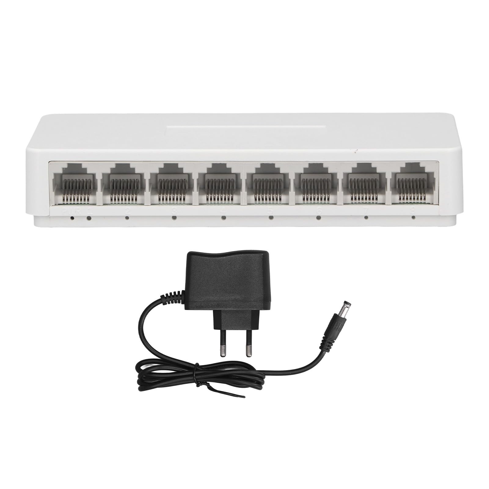 8 porta gigabit non gestito switch efficiente per home hub hub hub ethernet splitter sverveillance fotocamera
